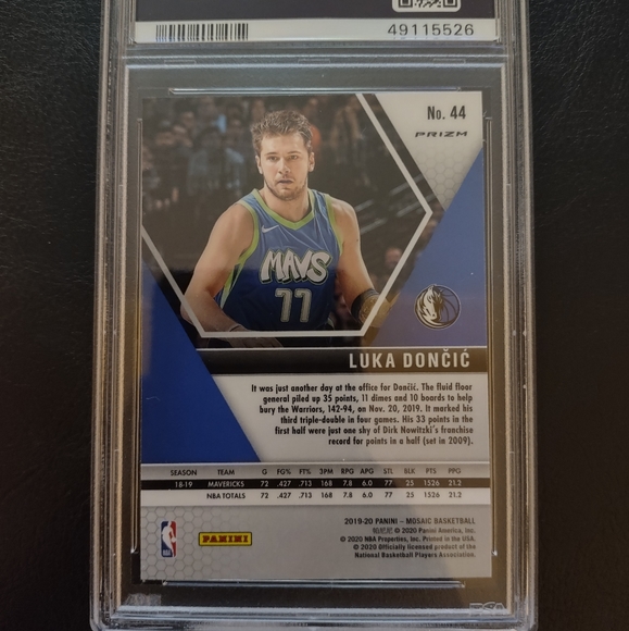 PSA 10 LUKA DONCIC - Picture 3 of 3